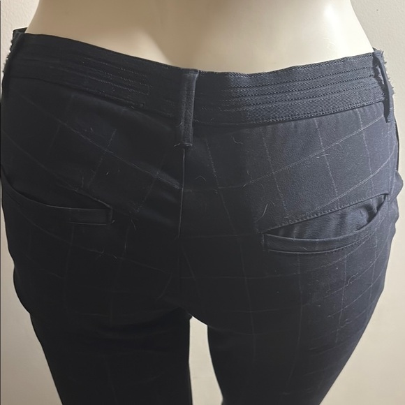 Zara Black Checkered Chinos - Picture 9 of 10